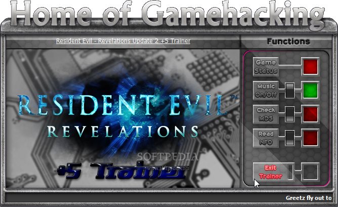 Resident Evil Revelations Trainer Pc